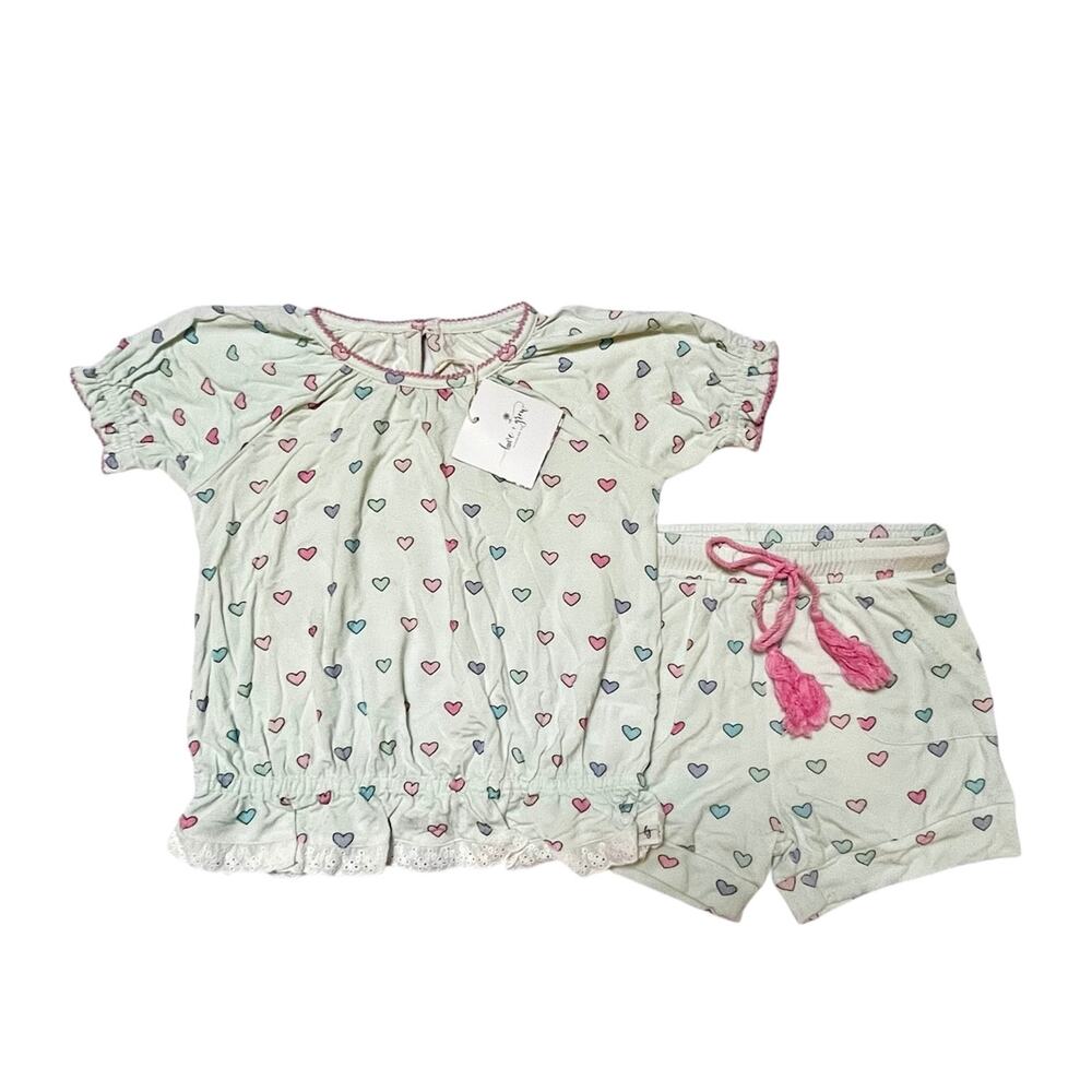 NWT Love & Grow Candyland Bamboo Comfort Set Size 7
